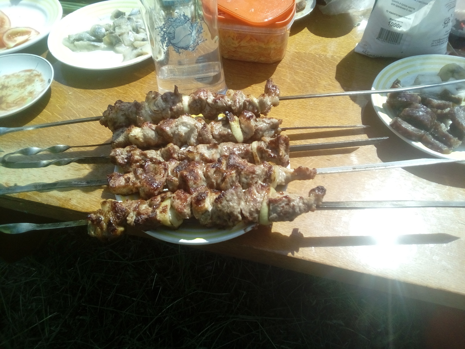 A little summer vibe - My, Summer, Shashlik, Memories