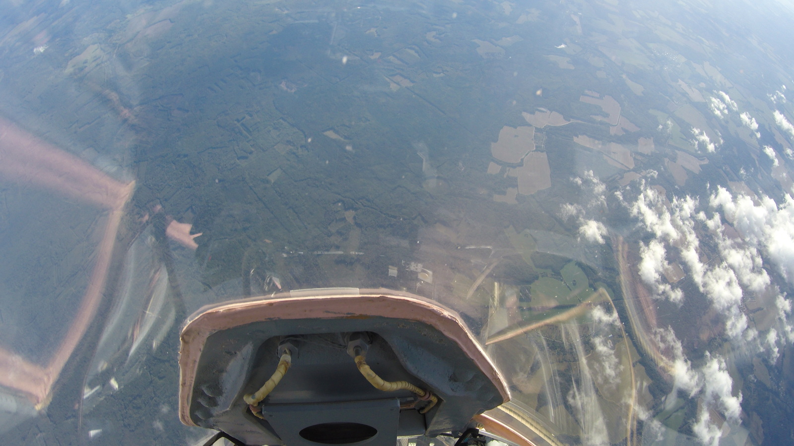 View from the cockpit of the MiG-29 fighter - My, beauty, MiG-29, Aviation, Nizhny Novgorod, Russia, Flight, Longpost