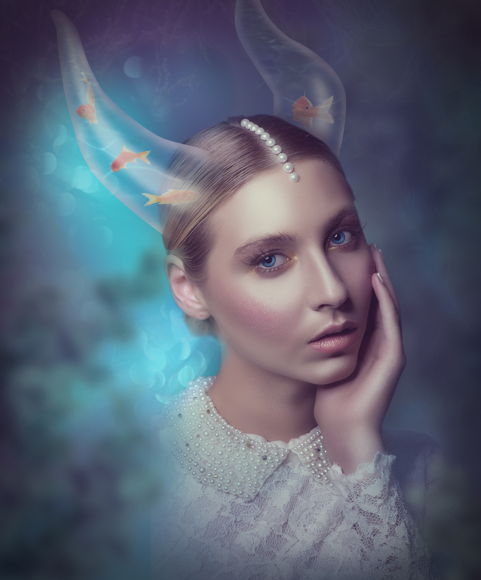 Variations on the theme of Capricorn...)) - My, Photoshop, Photoart, Design, The photo, Capricorn, Longpost, Photomanipulation