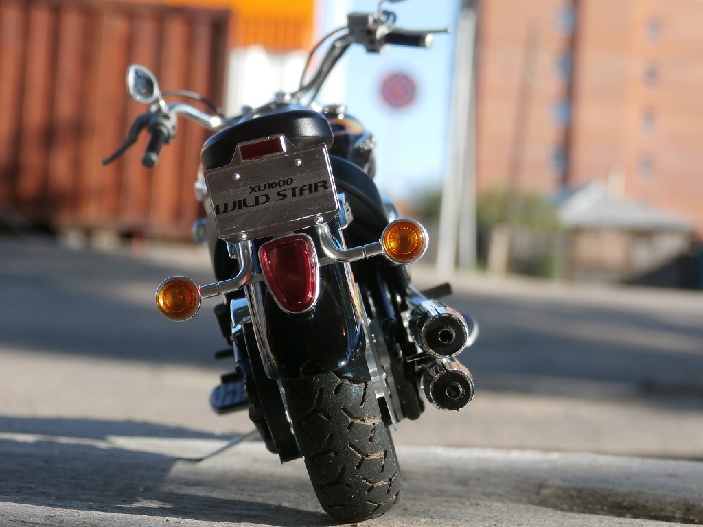 Yamaha XV1600 RoadStar - Моё, Мотомоделизм, Долгострой, Длиннопост, Tamiya, Масштабная модель, Мото