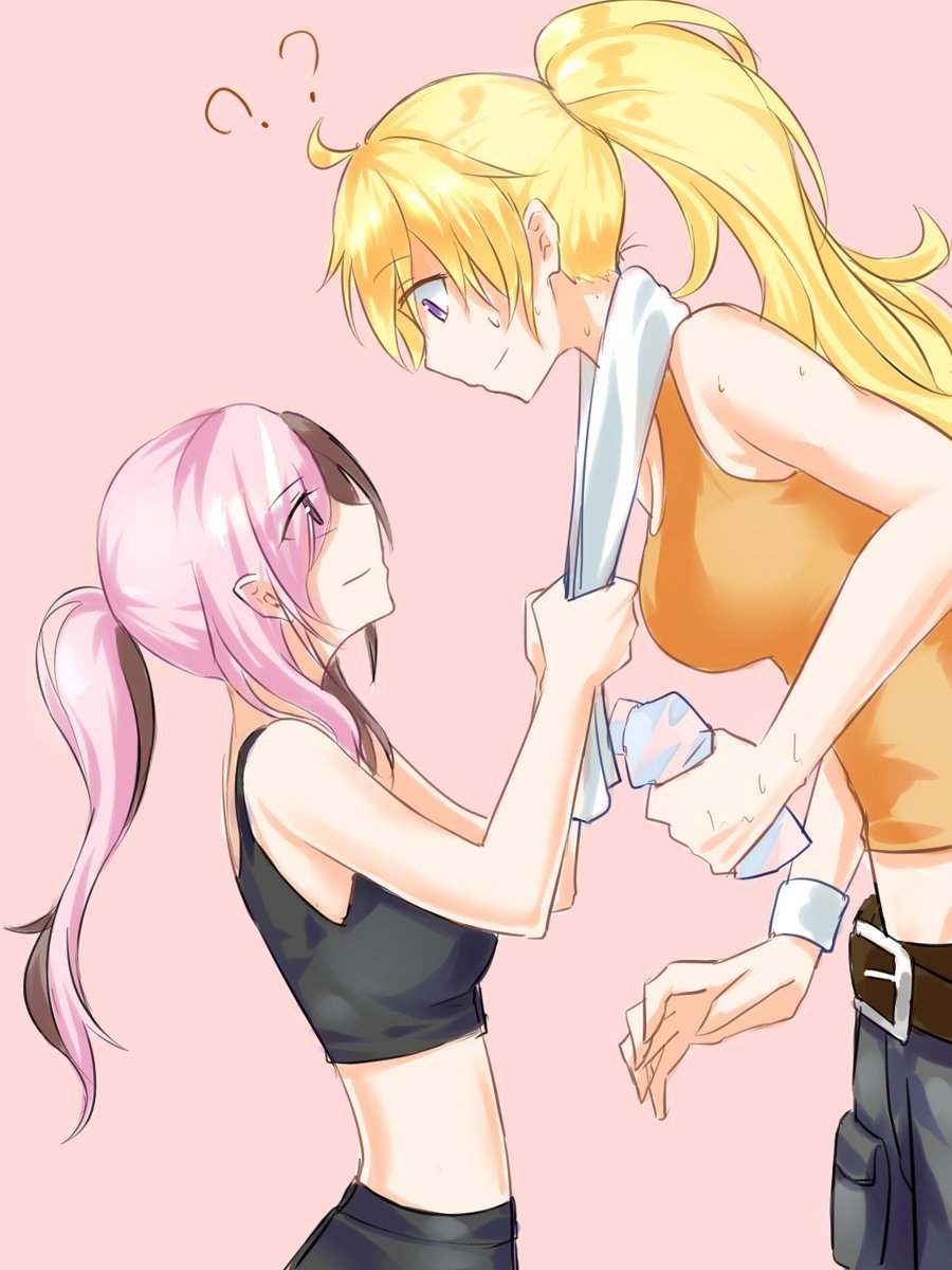 Ice Cream and Dragon - RWBY, Anime art, Anime, Not anime, Neopolitan, Yang xiao long