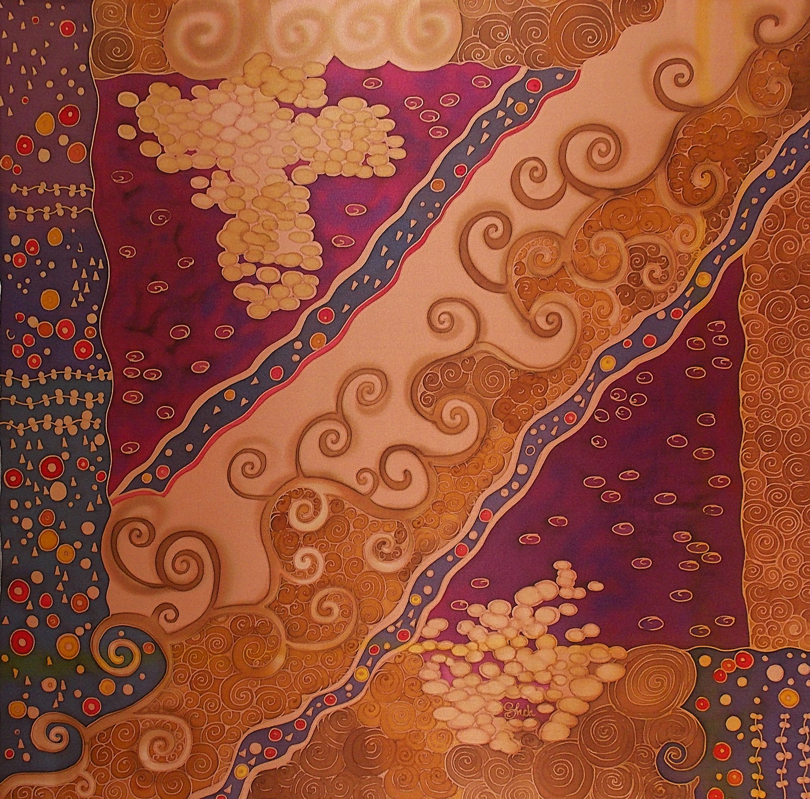 Handmade silk scarves (batik) - My, Batik, Handkerchief, Silk scarf, Painting on fabric, Longpost