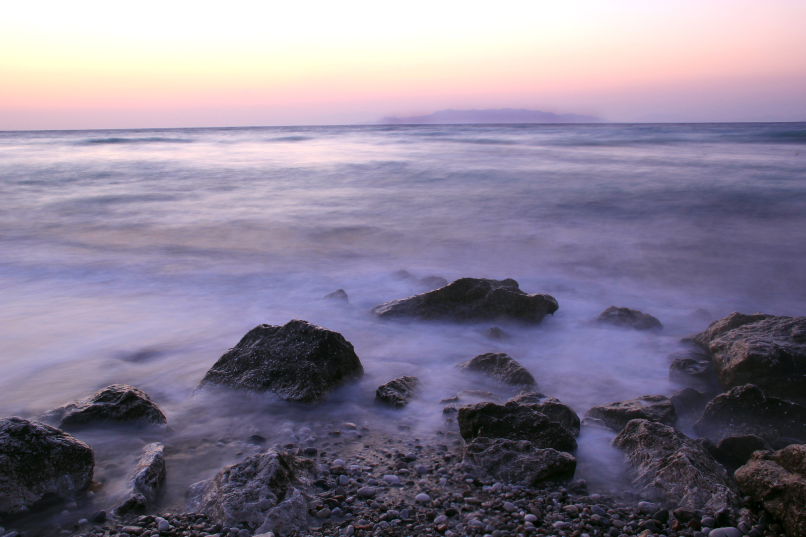 Greece, about. - My, Sea, cat, Summer, Heat, Greece, Longpost