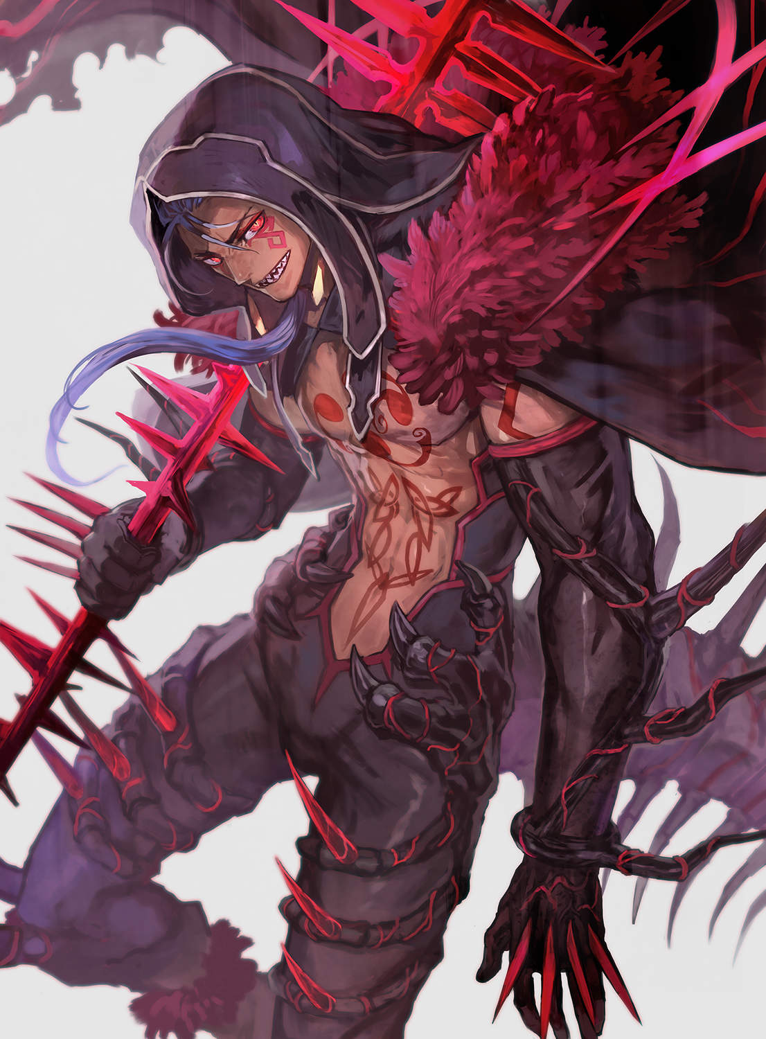 Cuchulainn Alter - Anime, Anime art, Fate, Fate grand order, Cu chulainn Alter