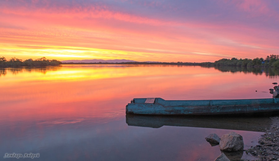 A little more and it will be summer 2 - My, Landscape, dawn, River, Summer, Longpost