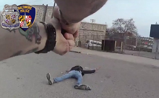 Baltimore cops release shocking body camera footage - USA, Police, Black, Video, Longpost, Black people, Blacks