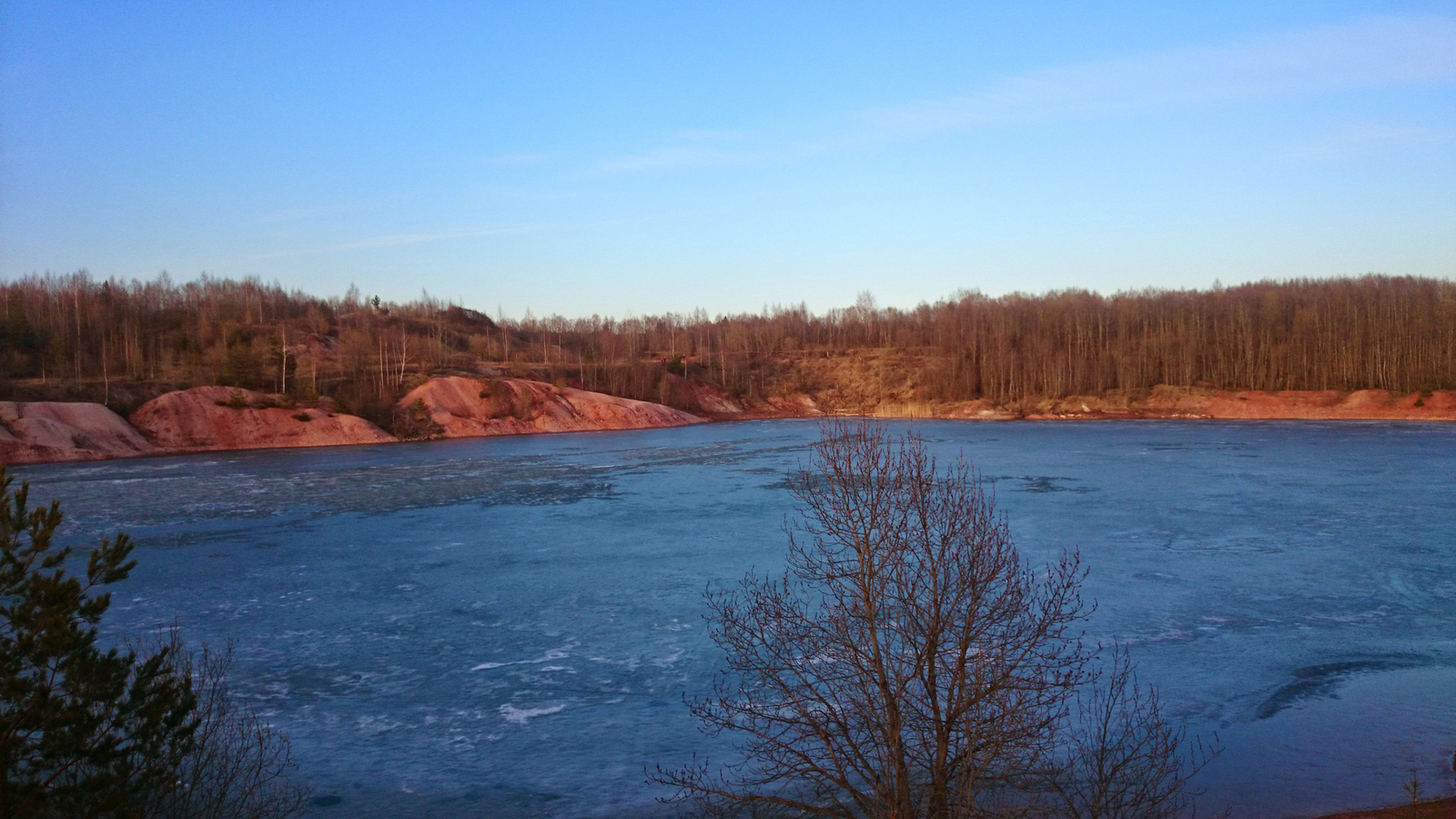 Boksitogorsk. - My, beauty, Bauxite, Red Sand