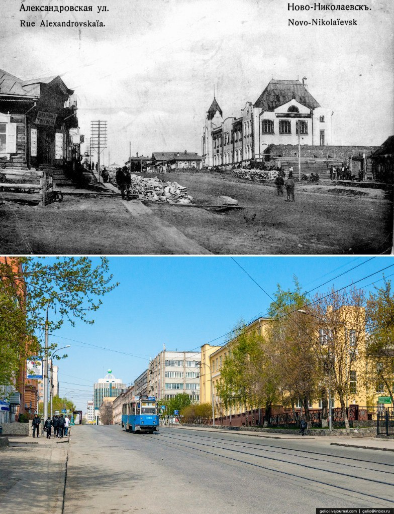 Novosibirsk. Then and now. - Novosibirsk, It Was-It Was, Story, The photo, To be continued, Longpost