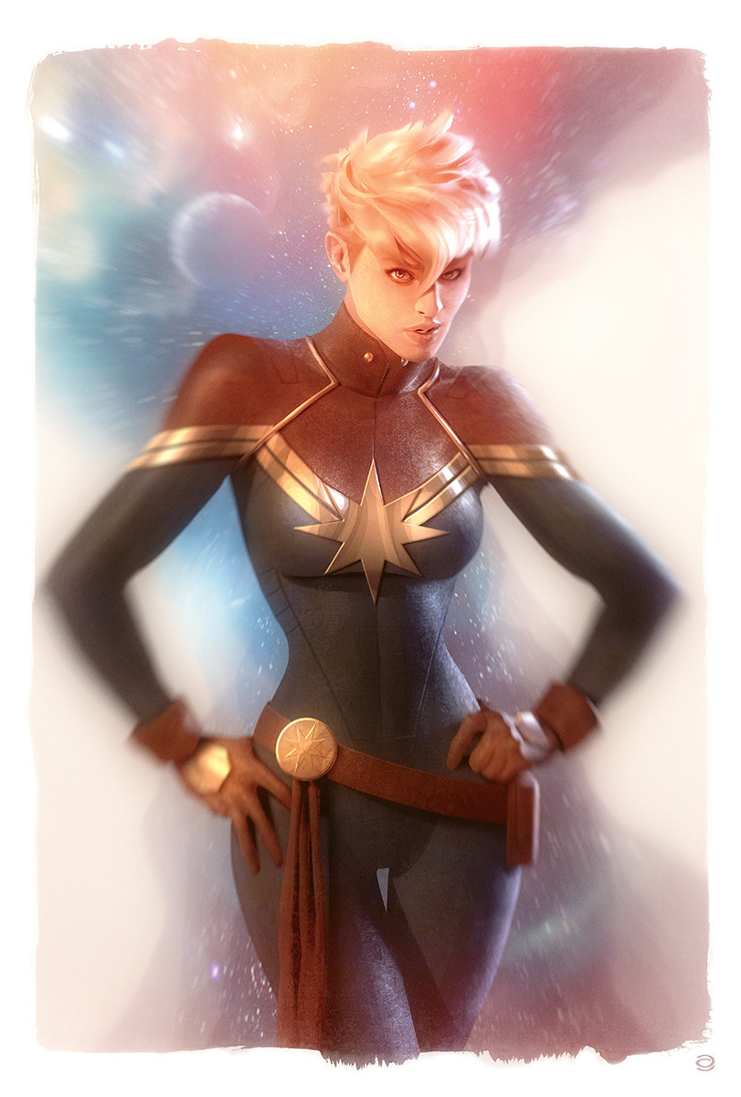 Captain Marvel. - Captain, Characters (edit), Comics, Heroes, Comic Art, Digital, Art