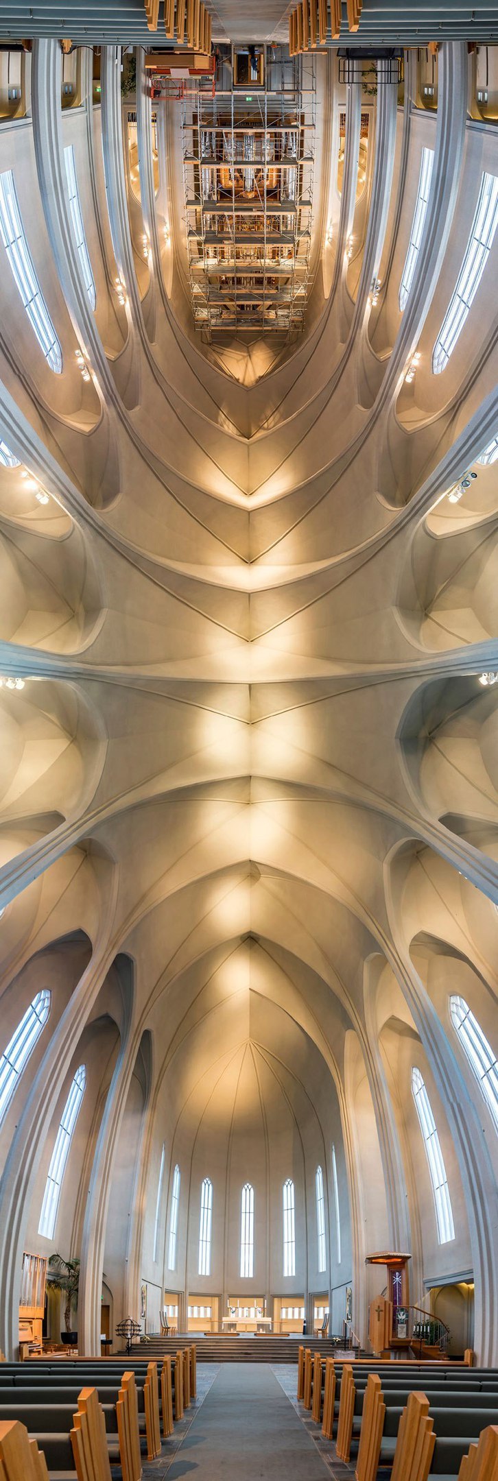 Vertical panoramas of church ceilings - Панорама, Church, The photo, Temple, , Ceiling, Longpost