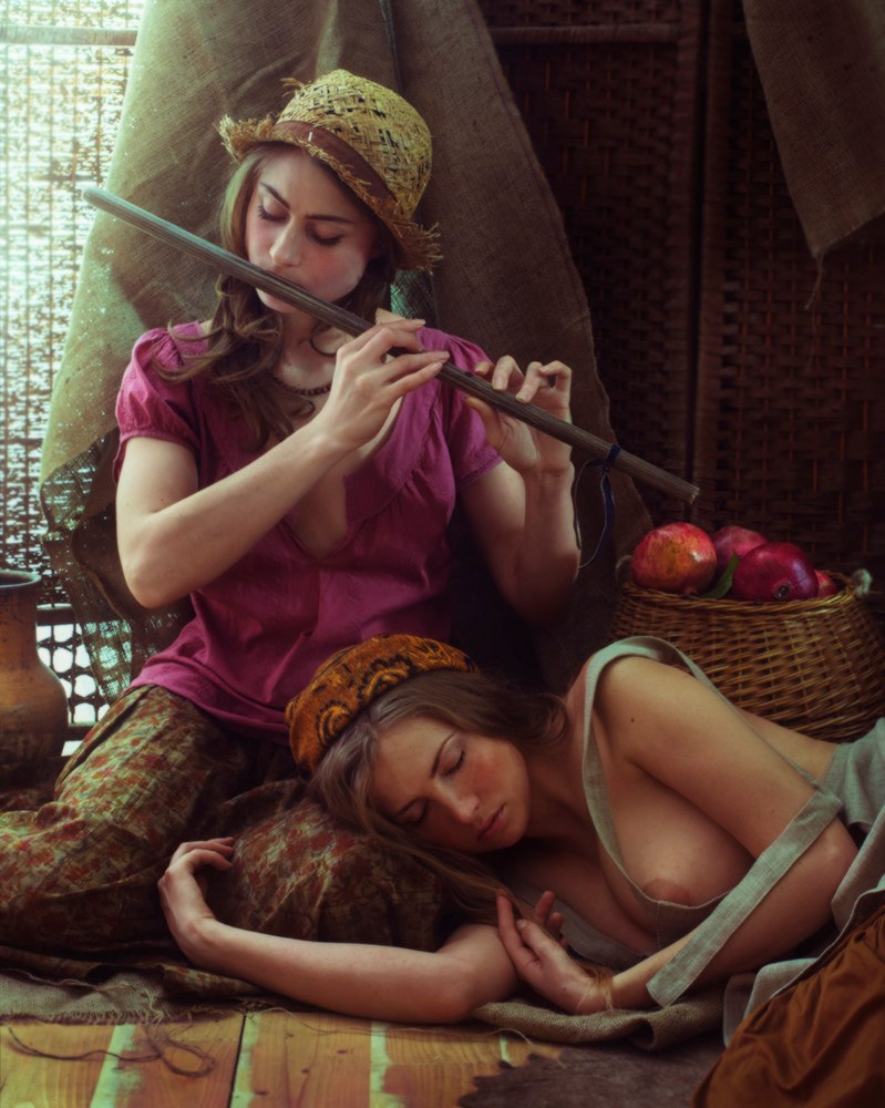 Sleep to the flute - NSFW, Girls, David Dubnitsky, Photographer David Dubnitsky