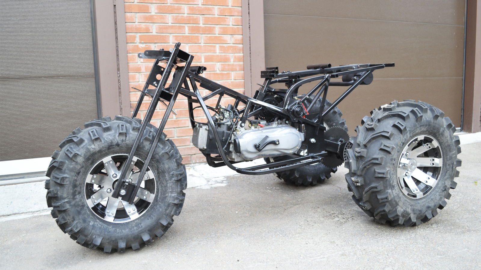 Homemade all-wheel drive tricycle Vasyugan 3x3WD - Moto, Tricycle, , Vasyugan, Homemade, Four-wheel drive