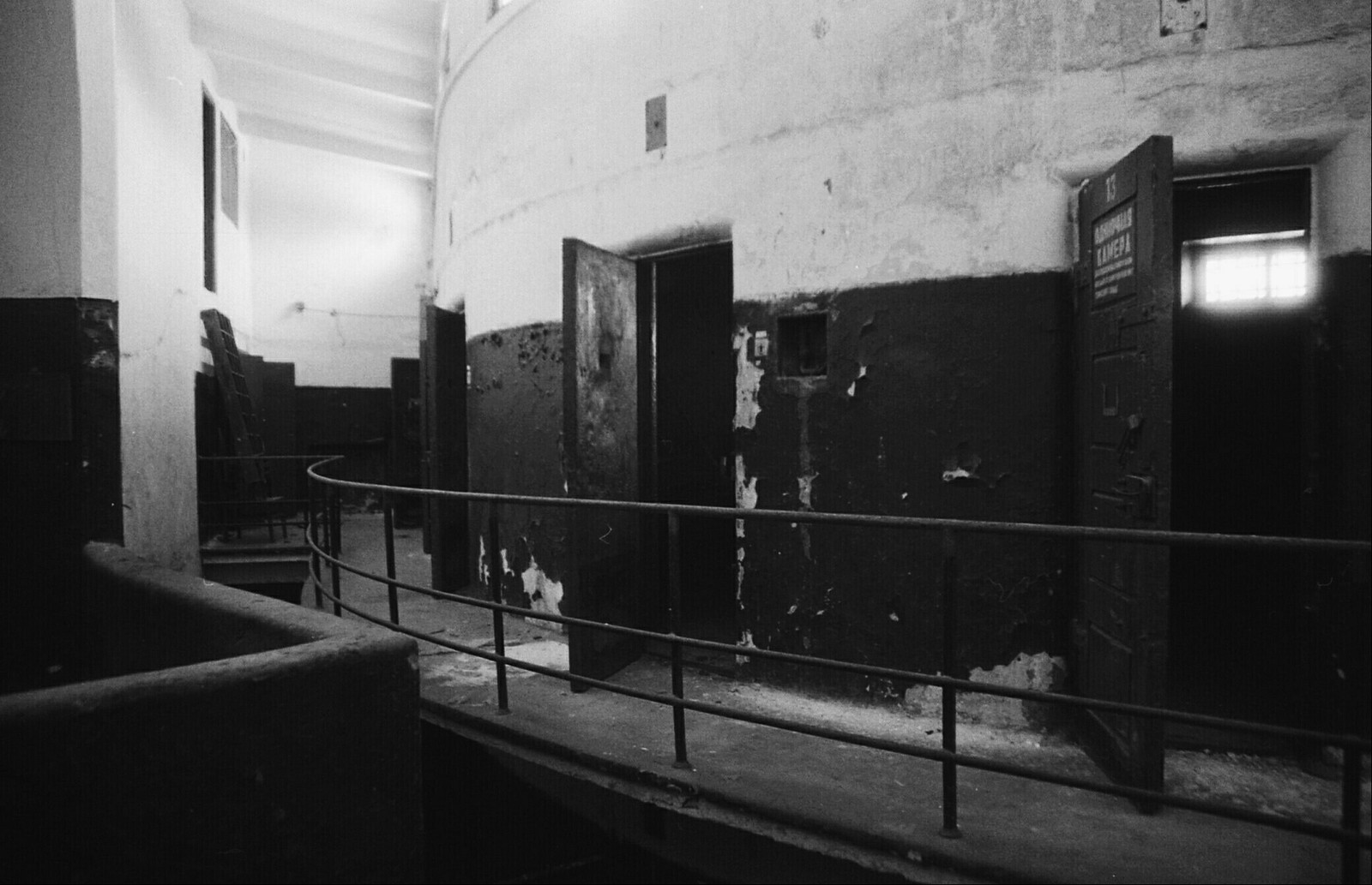 Abandoned prison near St. Petersburg - Abandoned, The photo, Interesting places, Prison, Black and white photo, Vyborg, Longpost