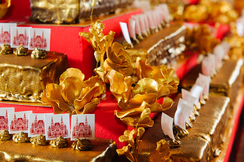 145 golden cakes were presented to the Historical Museum in honor of the anniversary - , Aldis Brichevs, Historical Museum, Kremlin, Chocolate, Gold, Cake, Moscow, Longpost