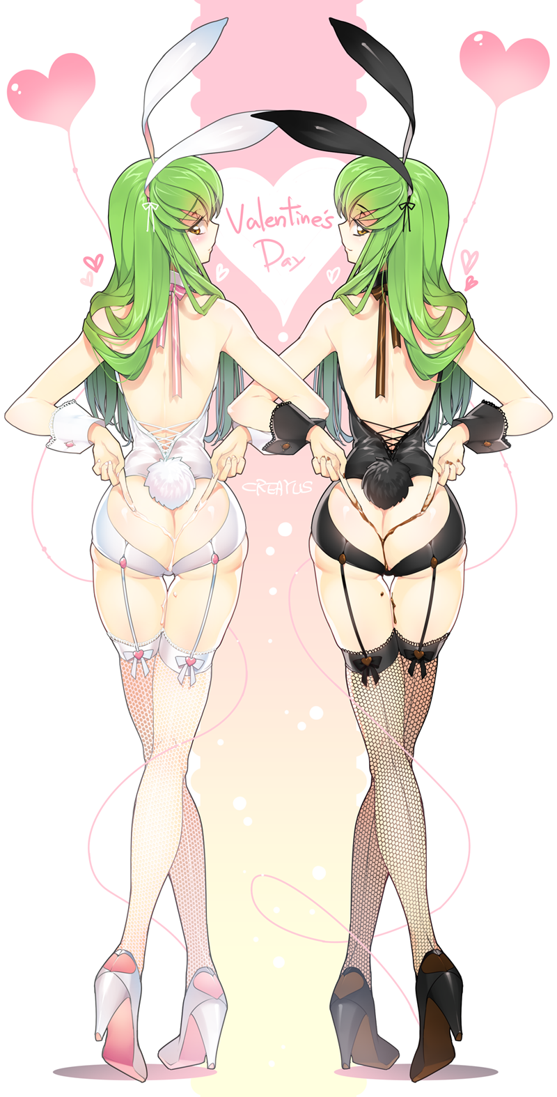 Valentine's day - NSFW, Art, Anime art, Code geass, Bunnysuit, Creayus