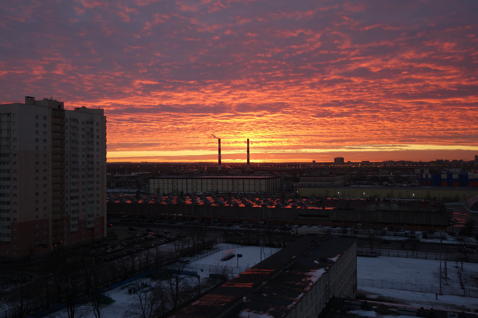 Lovely evening on Valentine's Day - My, Sunset, The photo, Evening, Saint Petersburg, Longpost