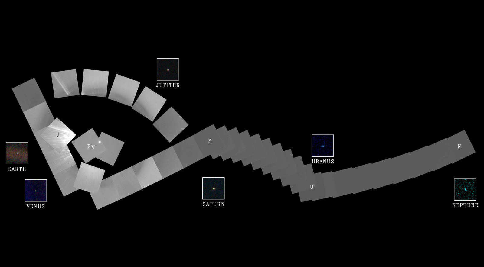 27 лет назад, Voyager 1 прислал свои последние фотографии - Космос, Вояджер-1