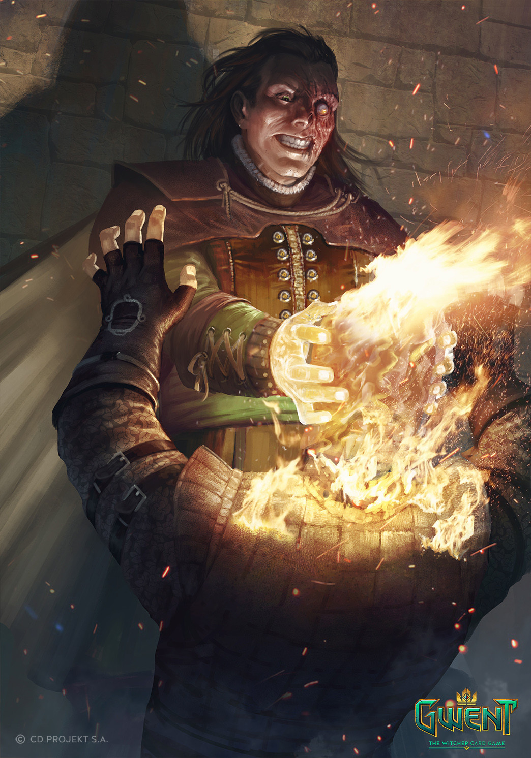 Vilgefortz - Art, Nemanja Stankovic, Games, Witcher, Gwent