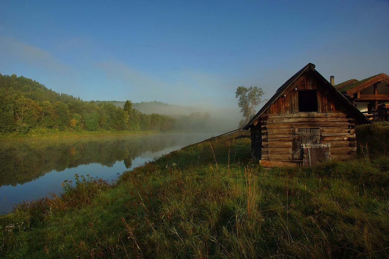 Veps forest - Veps forest, Leningrad region, Russia, Fog, Grace, The photo, Summer, Nature, Longpost