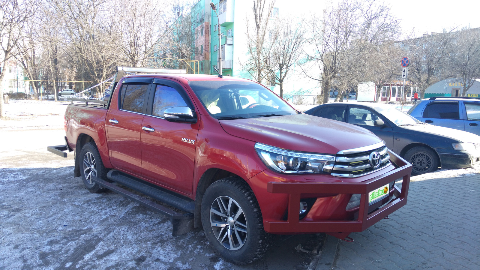 Лучший подарок блондинке.... - Моё, Toyota, Toyota hilux, Carmageddon, Таганрог, Длиннопост