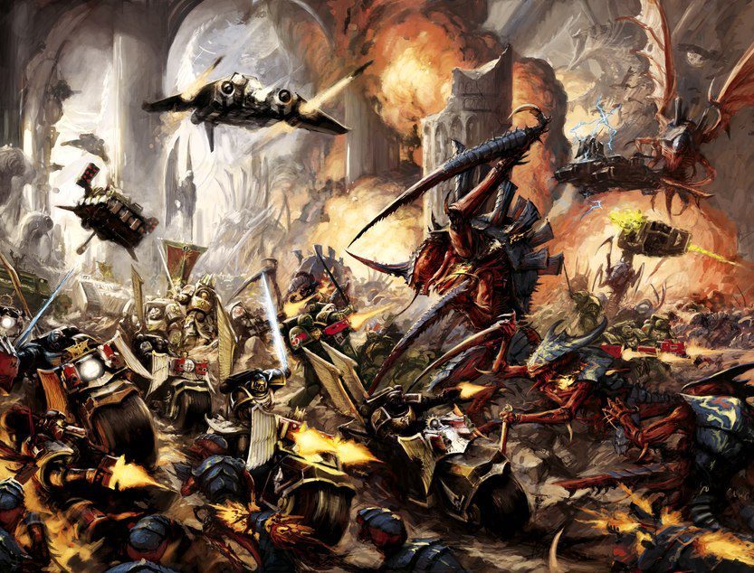 Military tactics of the tyranids, or Why the jungle?. - My, Tyranids, eater, Tactics, Lore of the universe, Warhammer 40k, Longpost