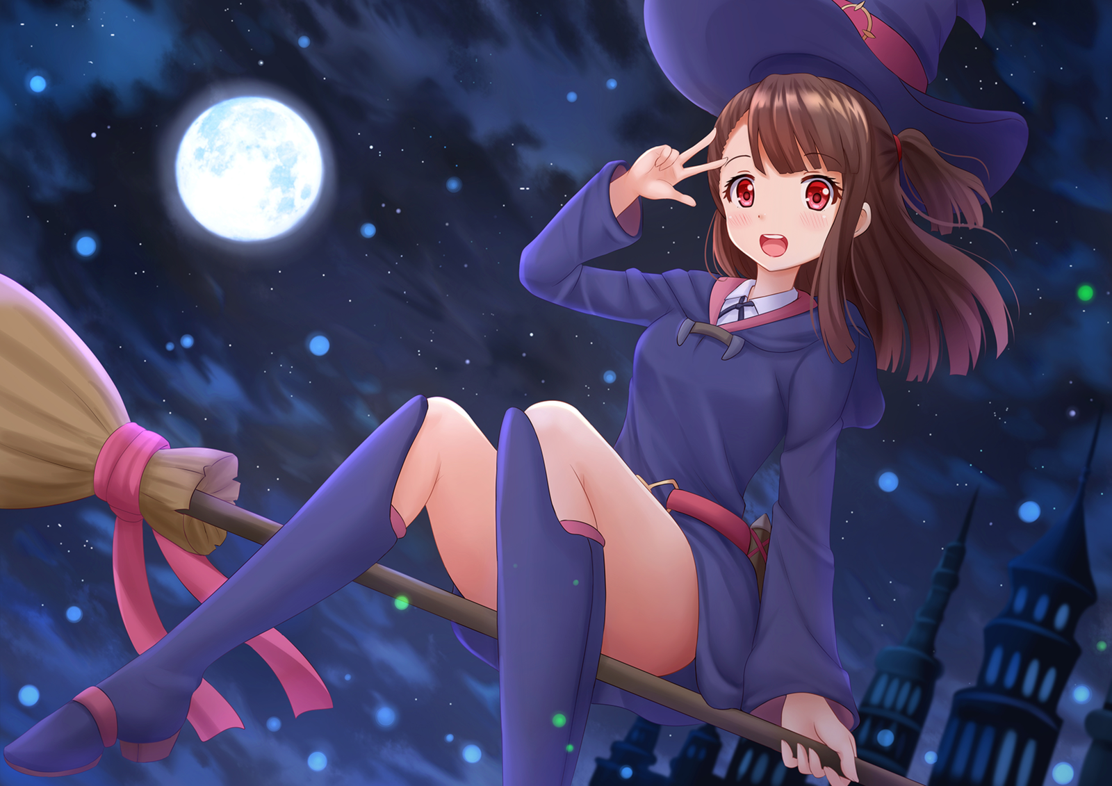 Akko - Anime Art, Аниме, Kagari atsuko, Little Witch Academia