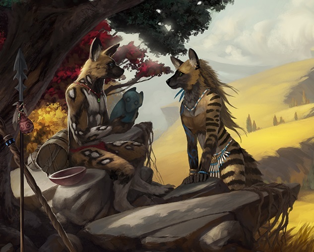 Discovery - Furry, Art, Anthonyavon, Landscape, A spear