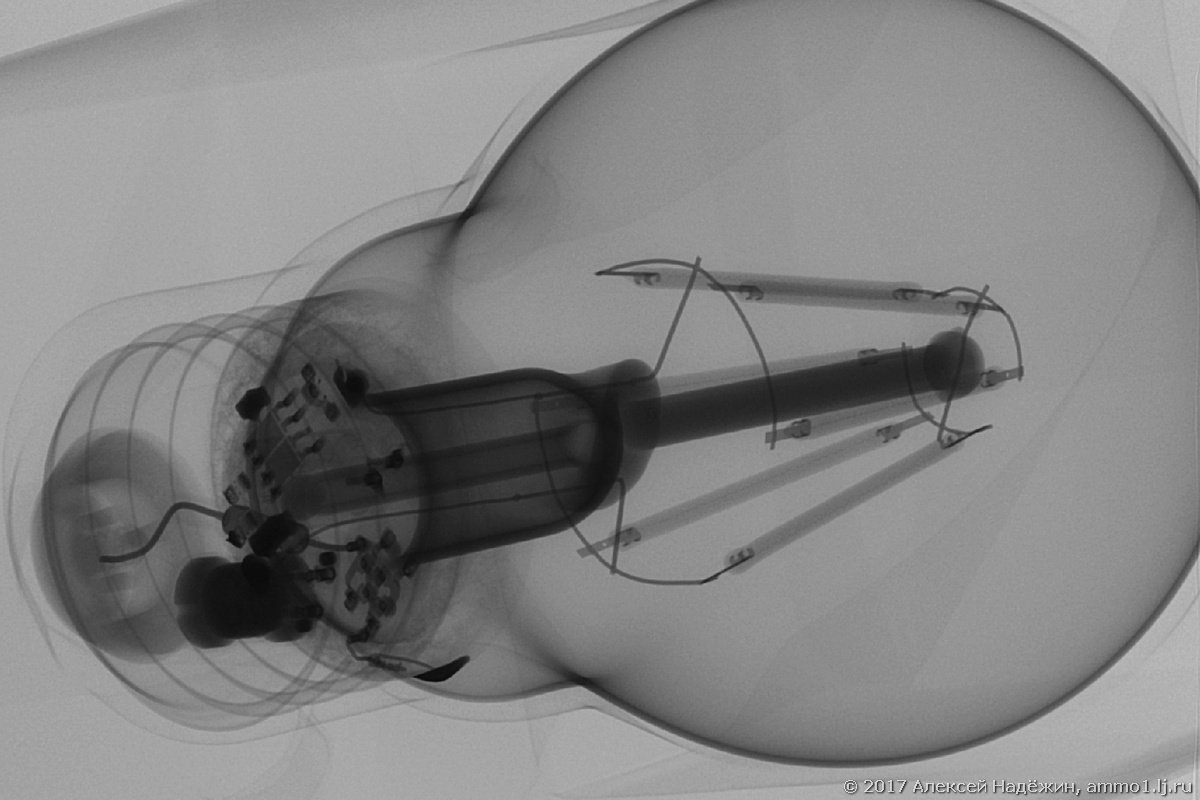 Entertaining radiography - My, X-ray, LED lights, Longpost, My, Filament