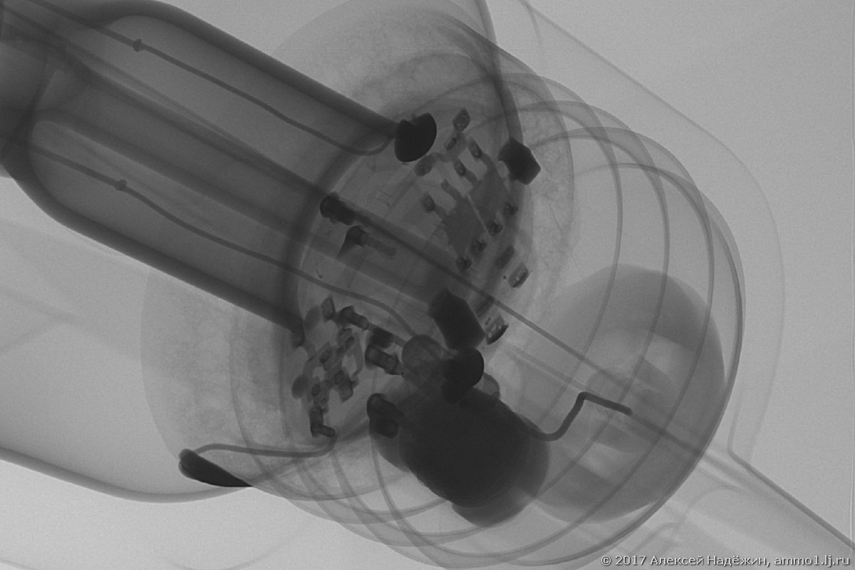 Entertaining radiography - My, X-ray, LED lights, Longpost, My, Filament