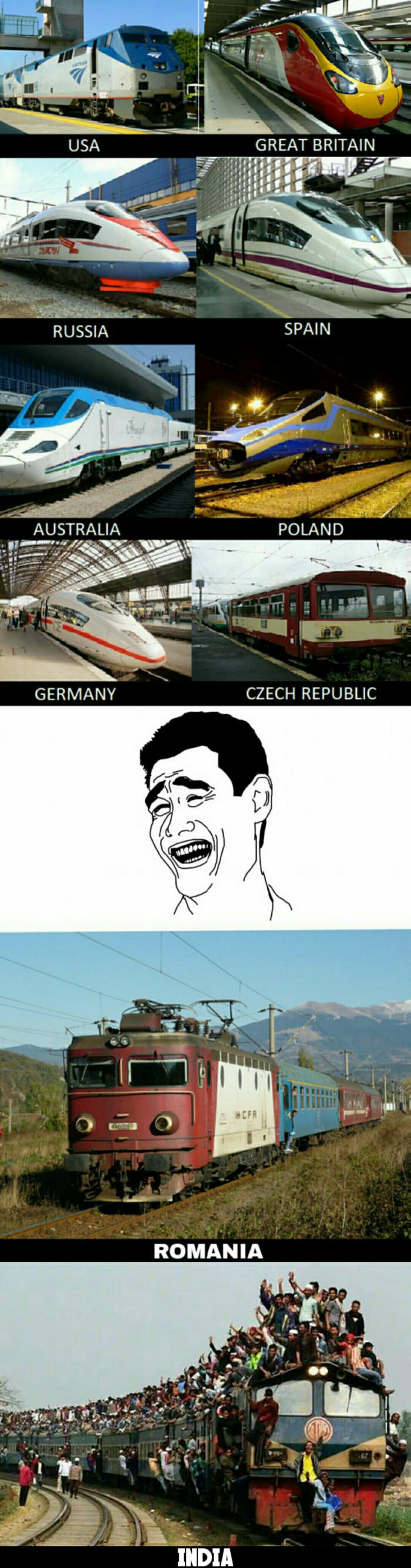 Chug-chukh - 9GAG, A train, Country, Memes, Longpost