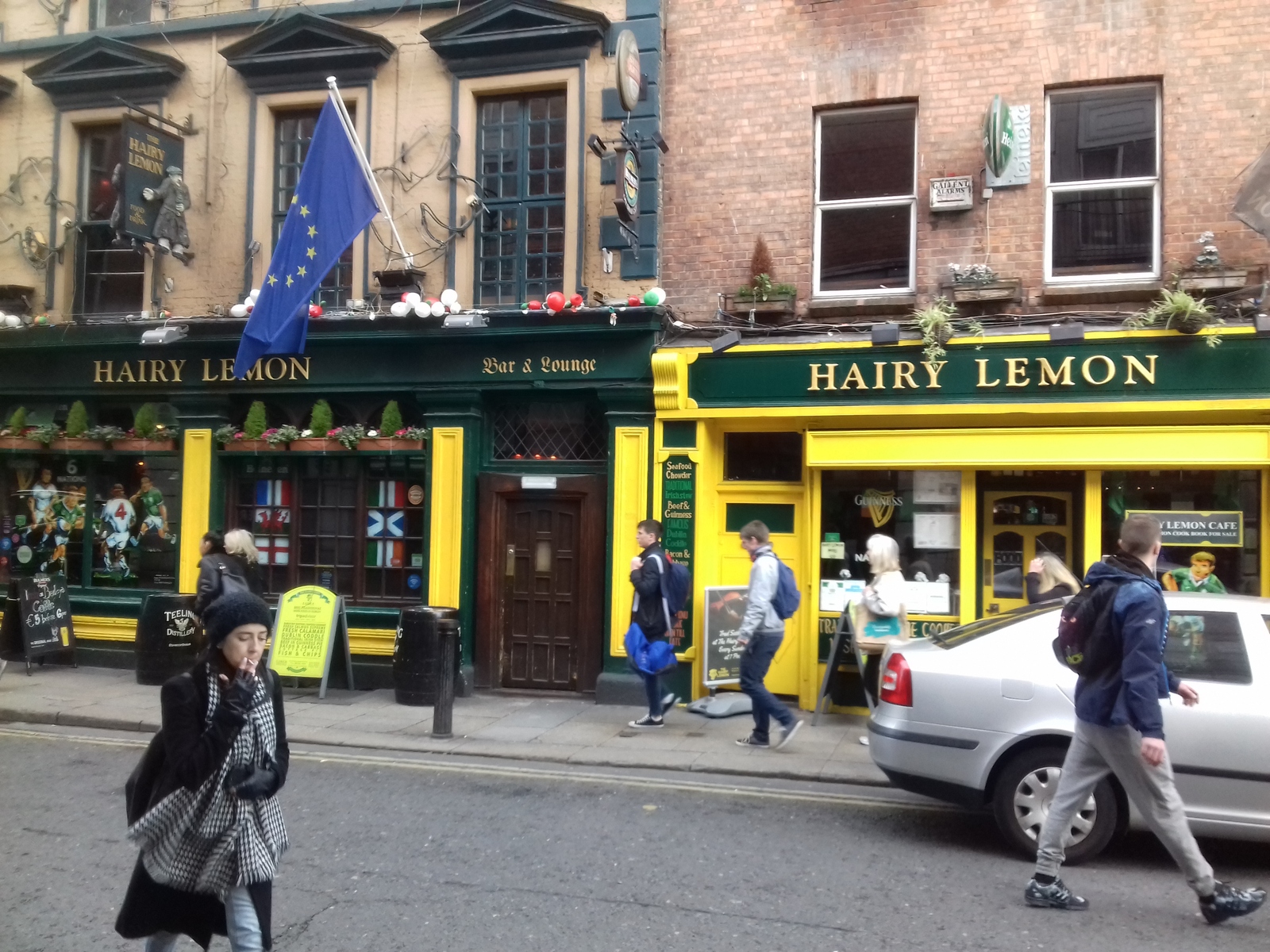 Dublin rainbow) - My, Ireland, Dublin, Pubs, Rainbow, Longpost