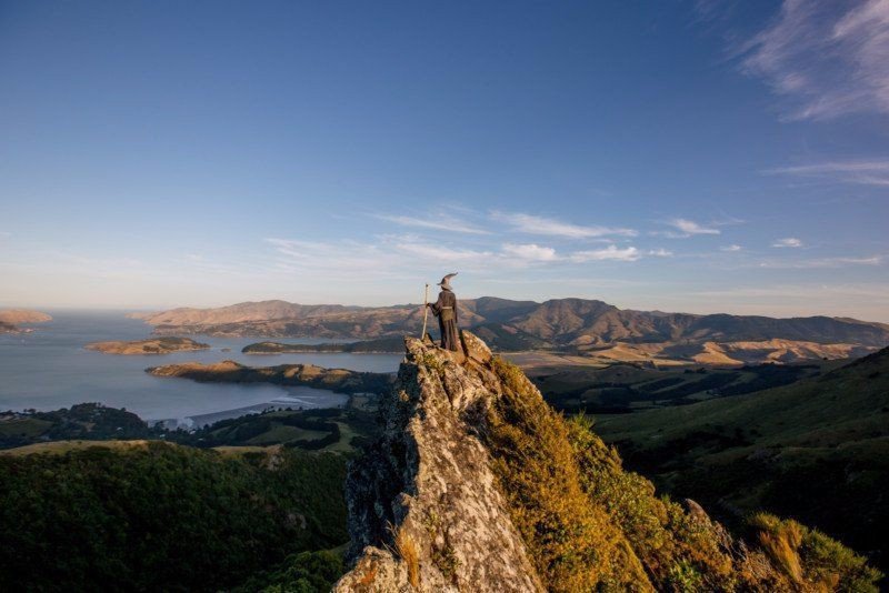 Photographer put Gandalf in New Zealand photos - The photo, New Zealand, Gandalf, beauty, Longpost