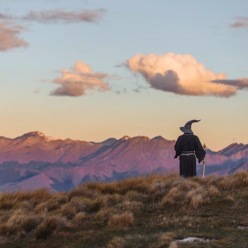 Photographer put Gandalf in New Zealand photos - The photo, New Zealand, Gandalf, beauty, Longpost