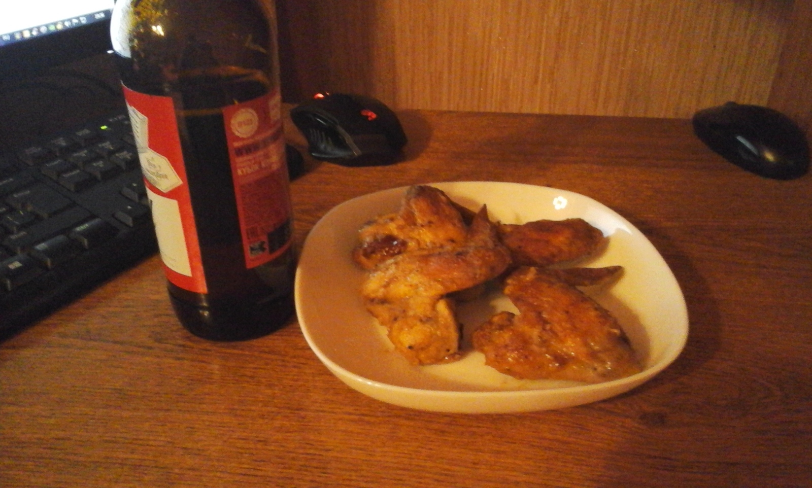 Delicious doesn't mean difficult - My, Beer snack, Wings, Longpost