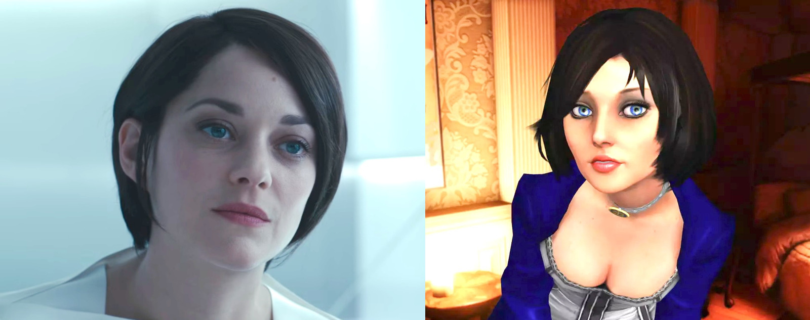 It seems she got into the movie for the wrong game - Assassins creed, BioShock, Similarity, , Movies, Games