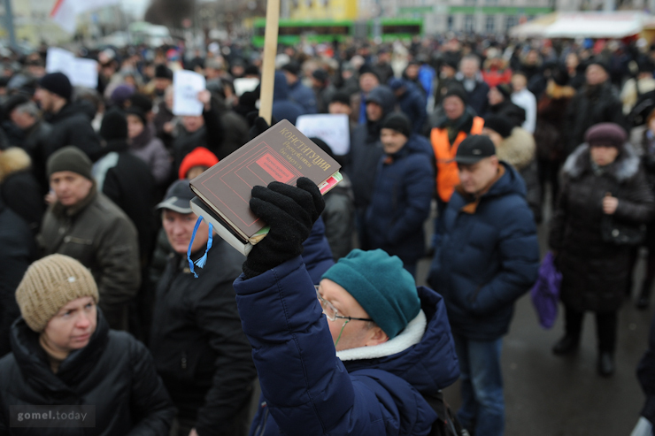 More than 2,000 people gathered March of non-parasites in Gomel - Politics, Republic of Belarus, Gomel, Rally, Minsk, Longpost