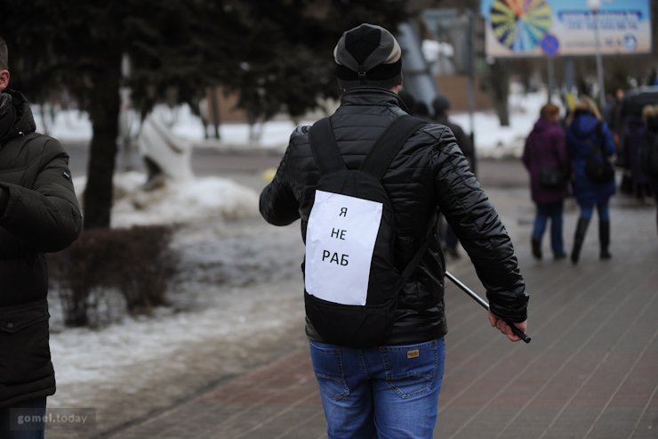 More than 2,000 people gathered March of non-parasites in Gomel - Politics, Republic of Belarus, Gomel, Rally, Minsk, Longpost