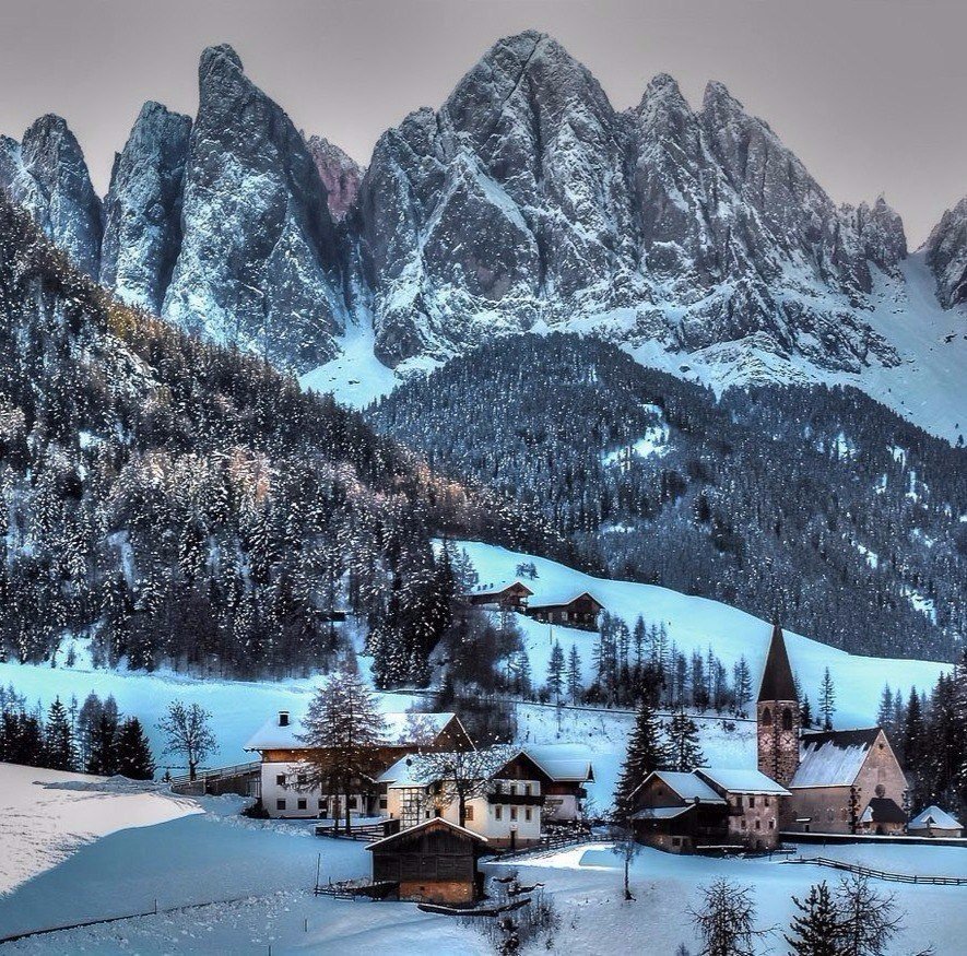 Still winter - Italy, The mountains, Winter, Snow, Landscape