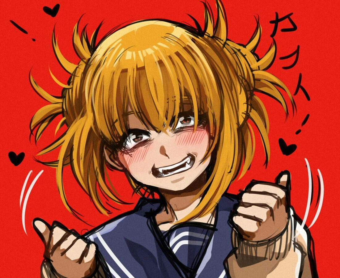 My hero academia. Toga Himiko - , Boku no hero academia, Anime art, Anime, Toga himiko, Longpost