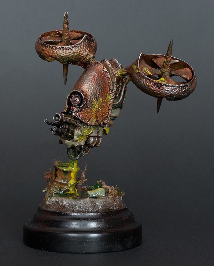 Nurgle Blight Drone by Slawol - Warhammer 40k, Miniature, Chaos, The photo, Longpost