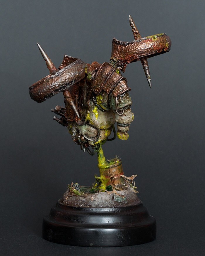 Nurgle Blight Drone by Slawol - Warhammer 40k, Miniature, Chaos, The photo, Longpost