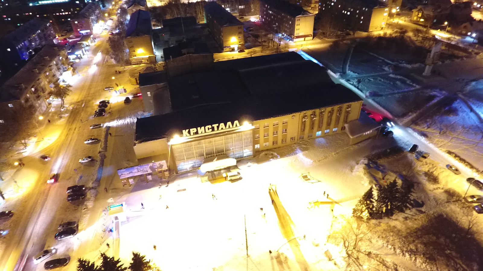 Above the roof - My, Crystals, Dji, Phantom