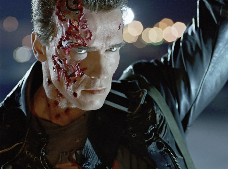 In Berlin, showed the restored Terminator 2 in 3D - Terminator 2: Judgment Day, Return, Arnold Schwarzenegger, James Cameron, Movies, Restoration, Longpost