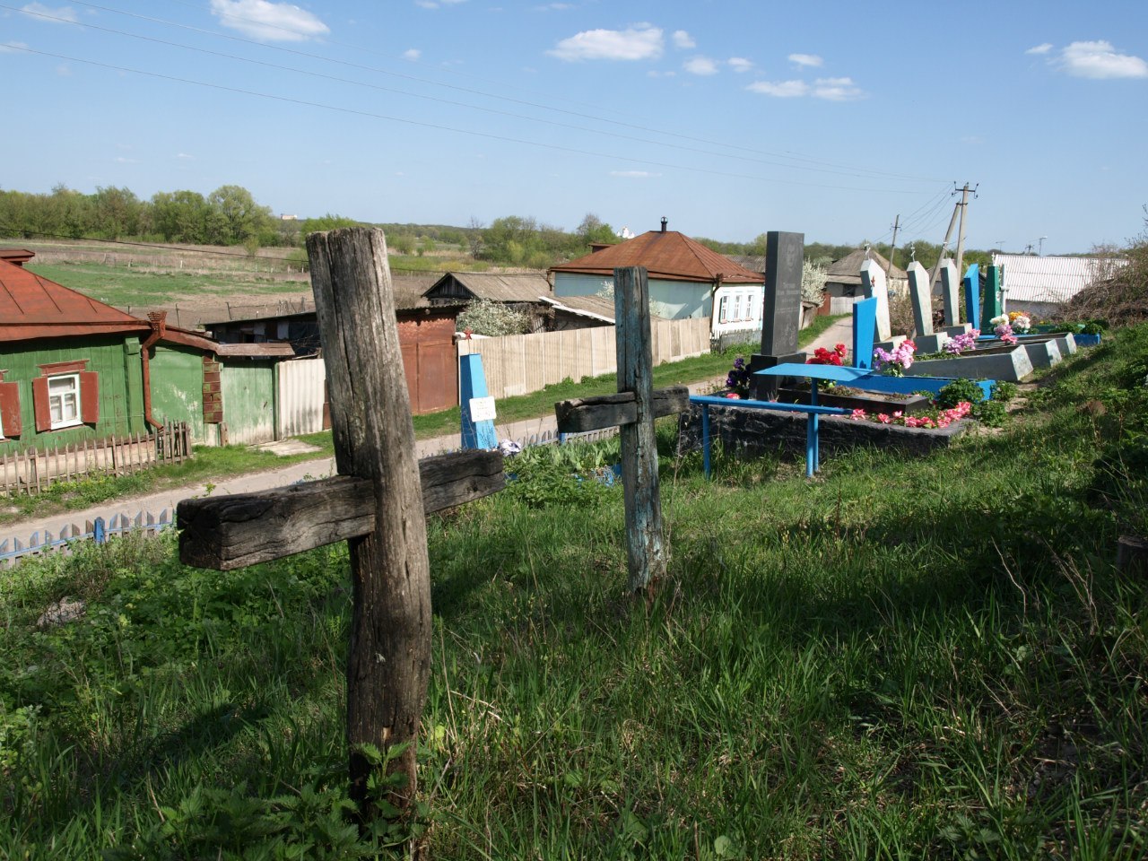 Весна в русской глубинке - Моё, Весна, Валуйки, Симоновка, Белгородская область, Деревня, Длиннопост