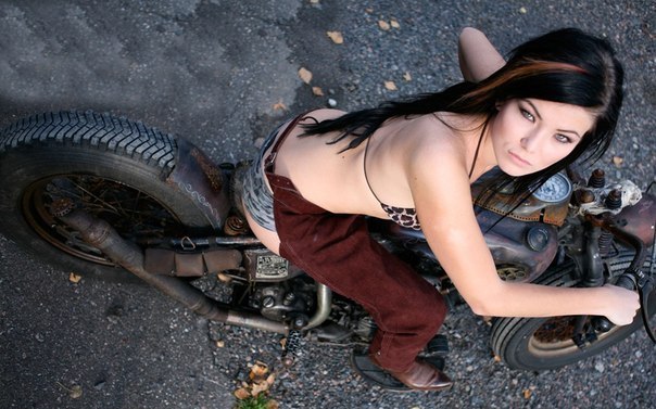 Babocycle. - NSFW, Motorcycles, Female, Erotic, Longpost, Moto, Women