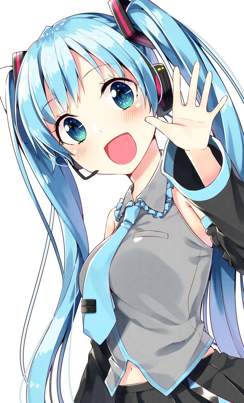 Hatsune Miku - Anime, Vocaloid, Hatsune Miku, Anime art, Longpost