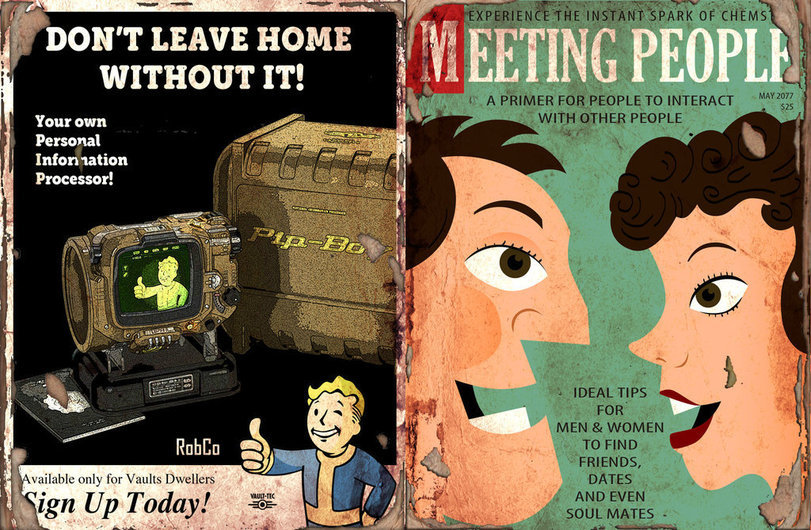 Fallout4. Magazine covers. - Fallout, Magazine, Cover, Collection, Longpost