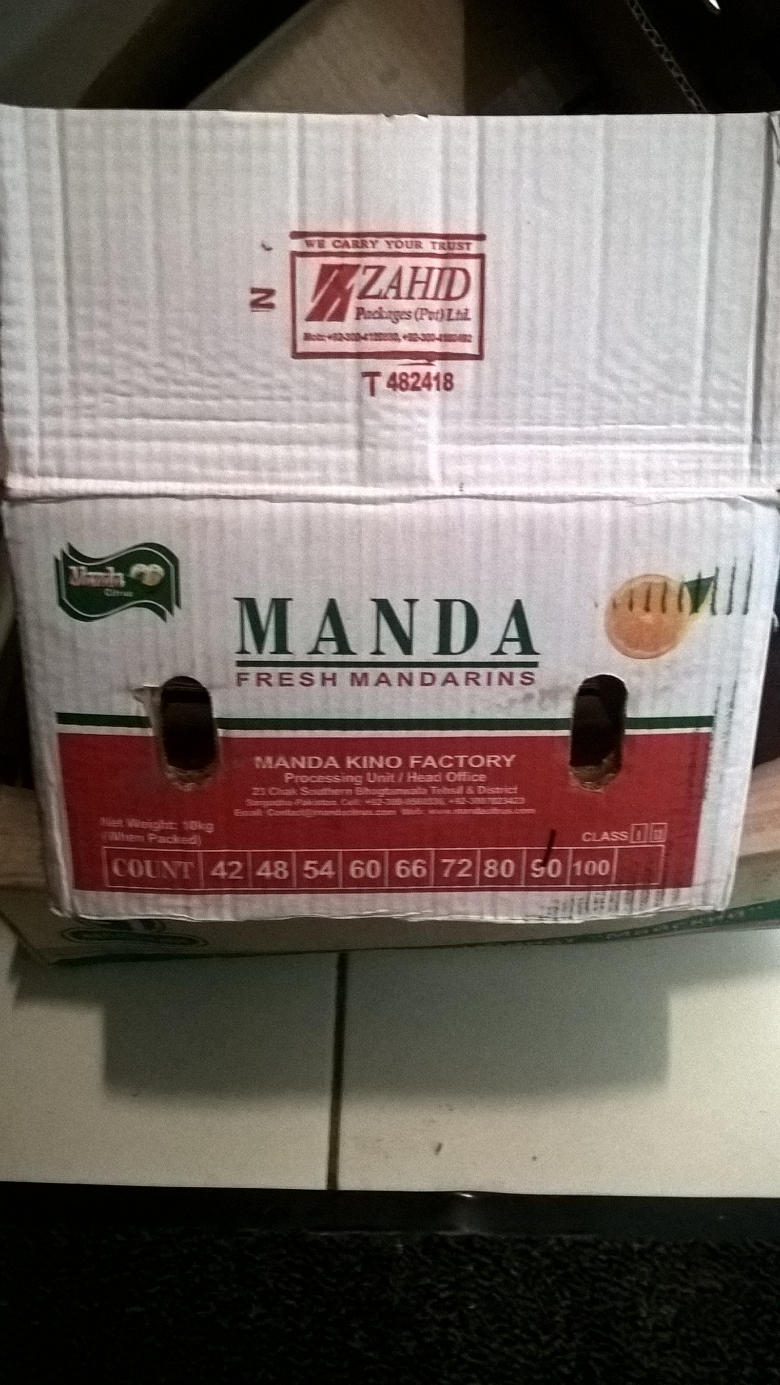 Manda box to me please - My, Box, Tangerines