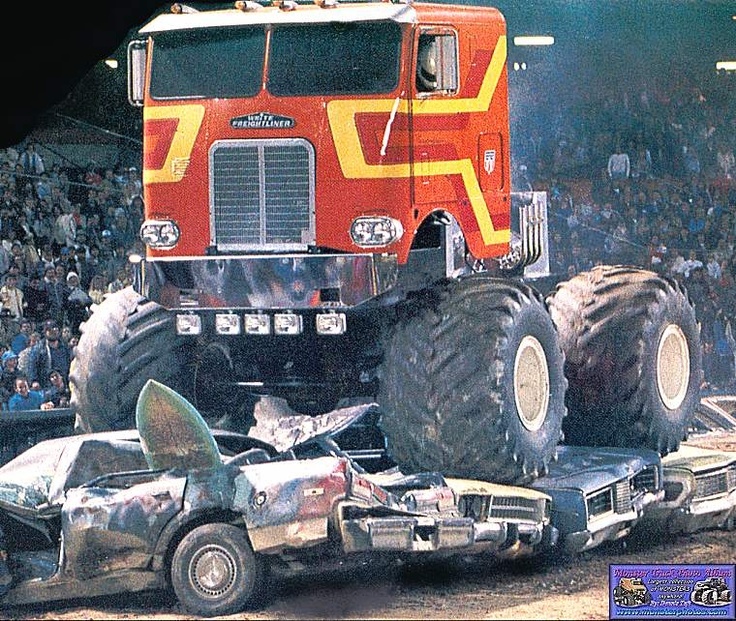 The most popular monster truck of the 80s DESTROYER - Monster truck, Truck, The photo, Interesting, Race