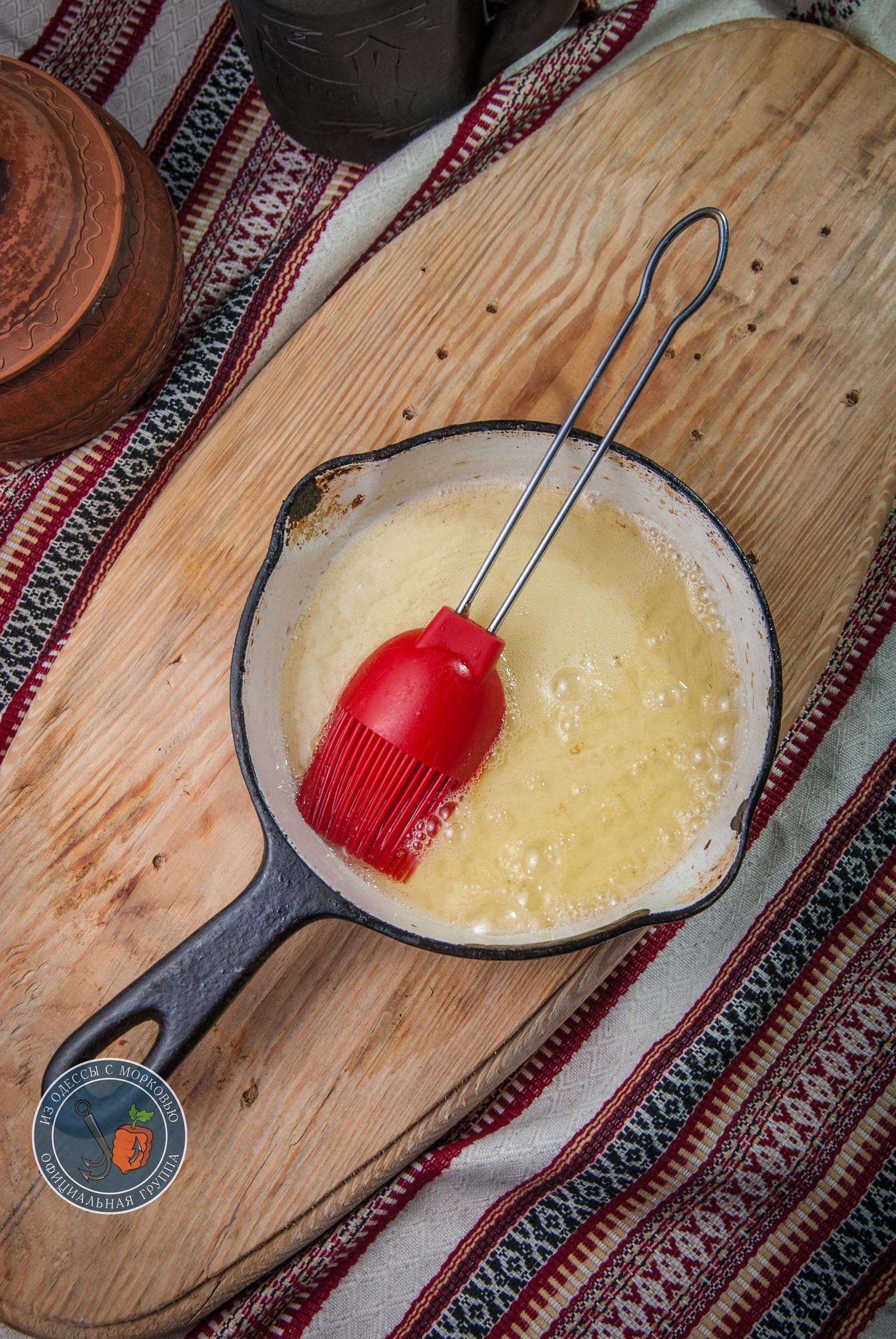 Simple pancakes on kefir. - My, Maslenitsa, Pancakes, From Odessa with carrots, Recipe, Cooking, Food, Longpost